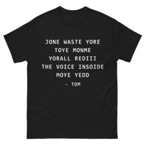 Jone Waste Yore Toye Monme Shirt